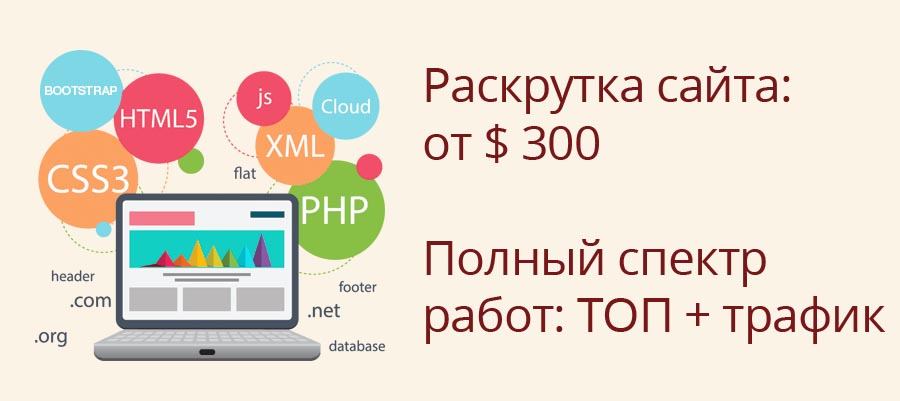Скільки розкрутка сайту варто